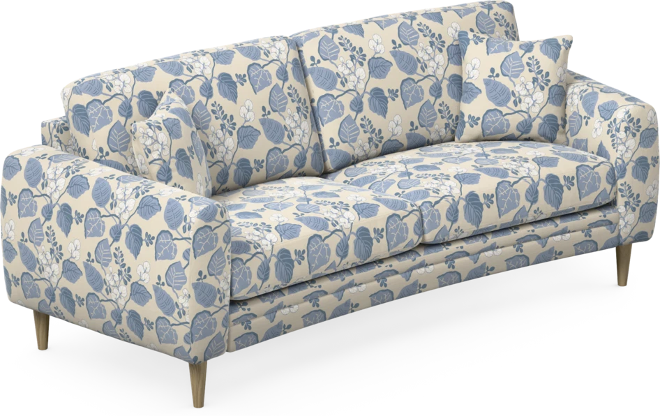 Eden - 2,5-sits soffa svängd - Flerfärgad