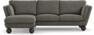 Madison Lux - 2-sits soffa med schäslong vänster - Grå
