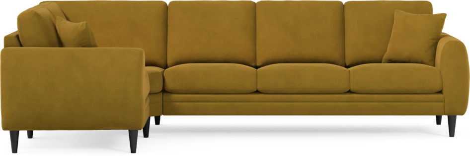 Eden - Hörnsoffa, 1+3-sits - Gul