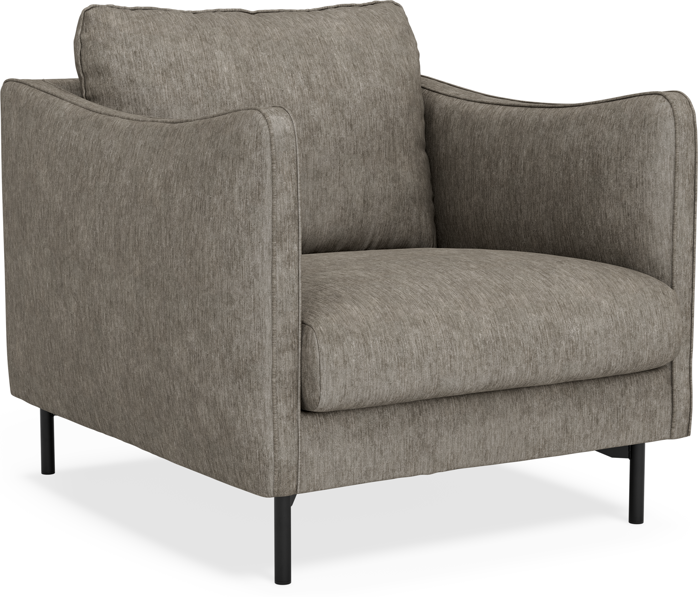 Madison Lux - Fåtölj, 70 cm - Grå
