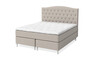 Dream Delux - Kontinentalsäng, dubbelsäng med bäddmadrass Sleep Delux vit - Beige