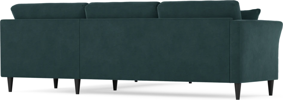 Eden - Hörnsoffa, 2,5+2,5-sits - Blå