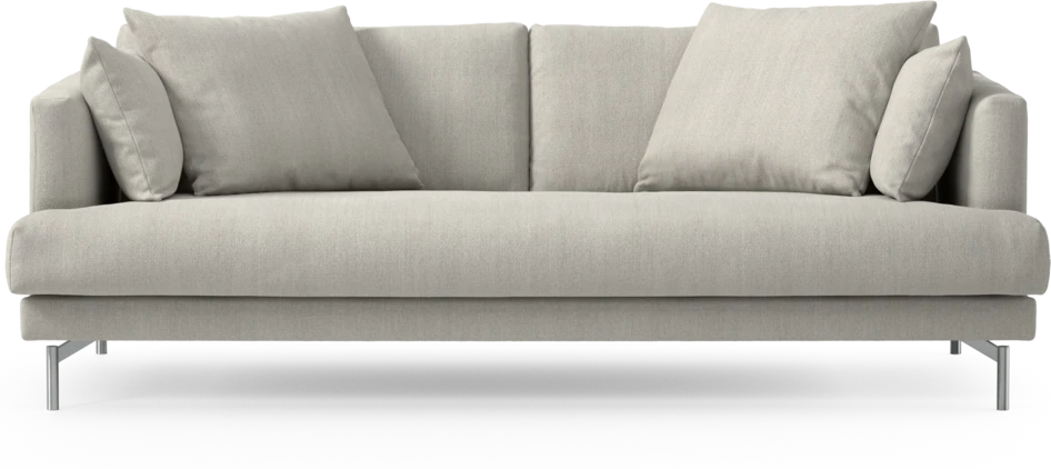 Harper - 3-sits soffa, hel dyna - Beige