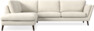 Madison Lux - 3-sits soffa med divan vänster - Vit
