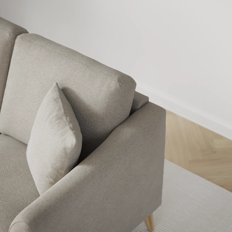 Eden - 2,5-sits soffa - Grå