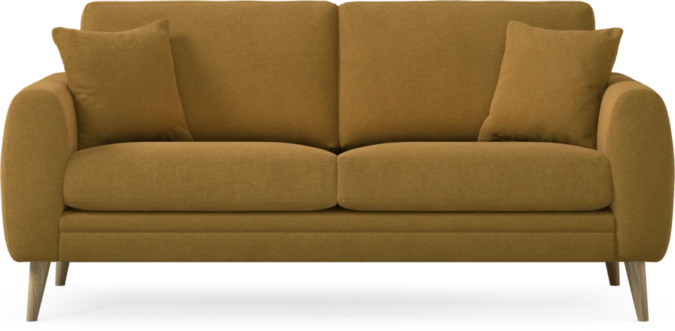 Eden - 2,5-sits soffa - Gul