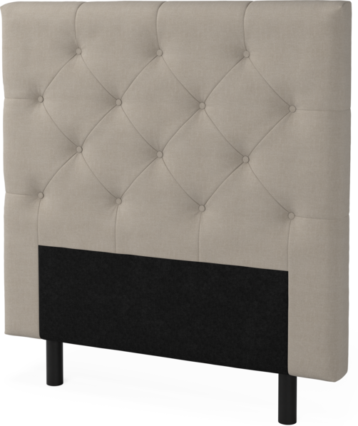 Delux Pikerad Låg - Sänggavel, 90-210 cm