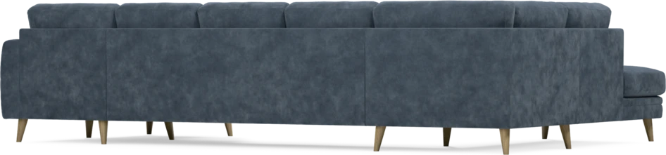 Eden - 3-sits soffa med divan vänster och schäslong höger - Blå