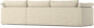 Cherrie klädsel -  3-sits med schäslong höger - Beige