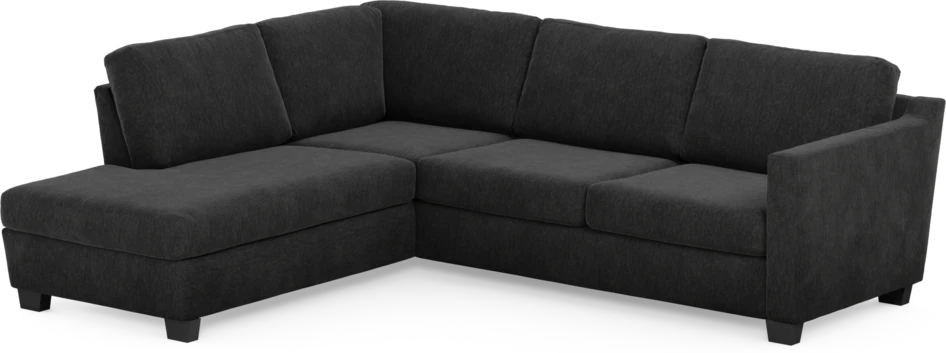 Friday - 2,5-sits soffa med divan vänster - Blå