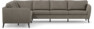 County - Hörnsoffa, 2+3-sits - Brun