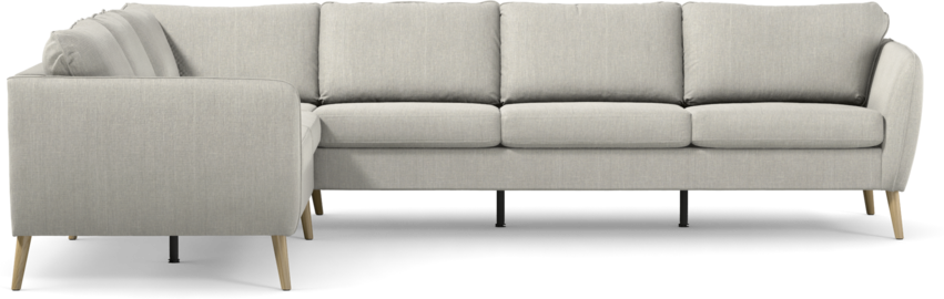 County - Hörnsoffa, 2+3-sits - Grå