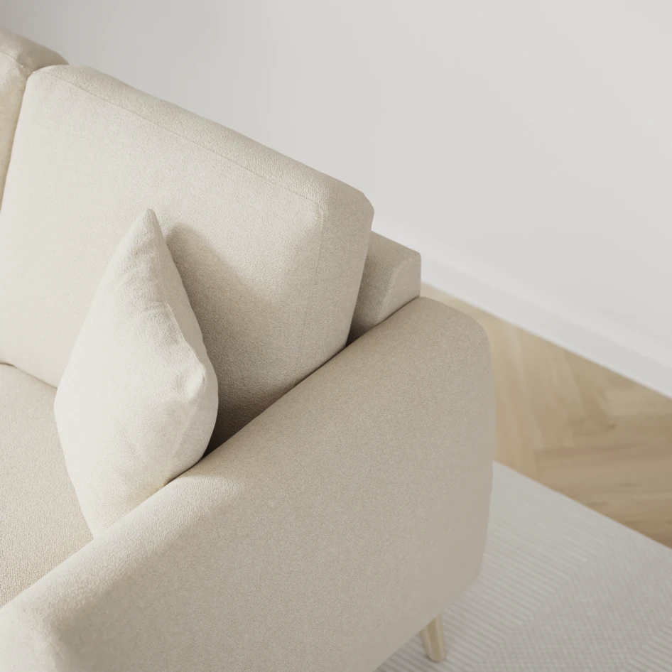 Eden - 3-sits soffa - Beige