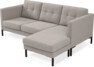 Rio - 3-sits soffa med schäslong höger - Beige