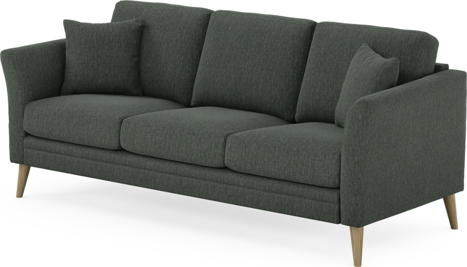 Eden - 3-sits soffa - Grön