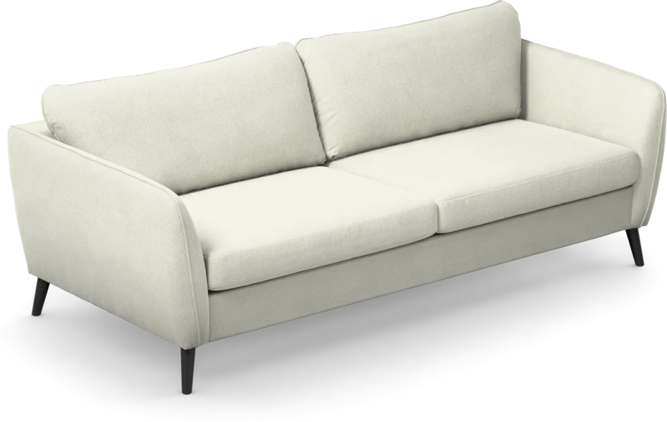 County - 2,5-sits soffa - Vit