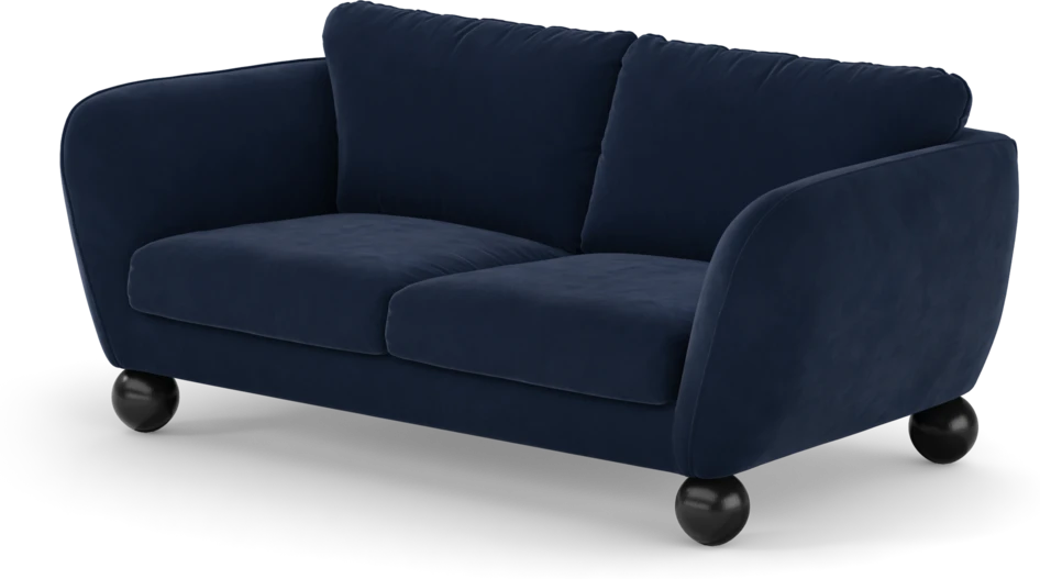 Madison Lux - 2-sits soffa - Blå