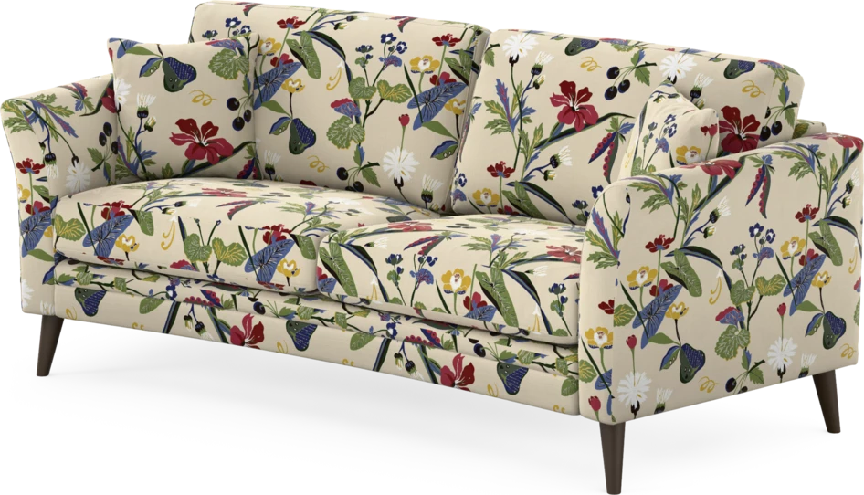 Eden - 2,5-sits soffa svängd - Flerfärgad