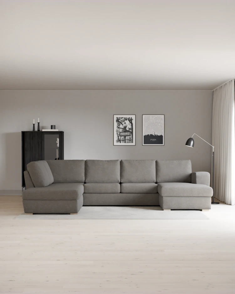 Friday - 3-sits soffa med divan vänster och schäslong höger - inspiration