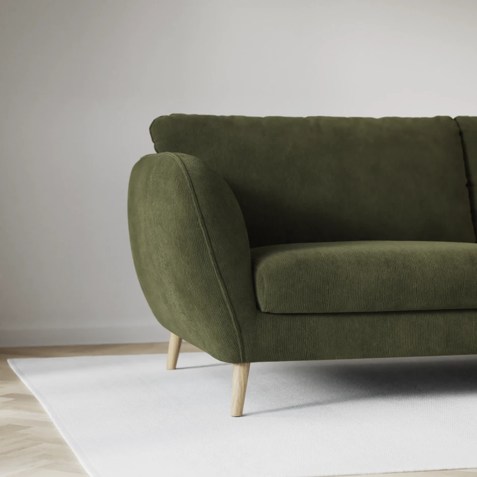 Madison Lux - Hörnsoffa 2+3-sits, hörn 2 - Grön