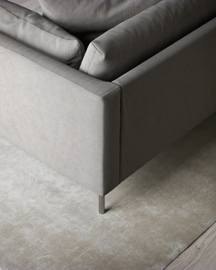 Harper - 3-sits soffa, hel dyna - inspiration