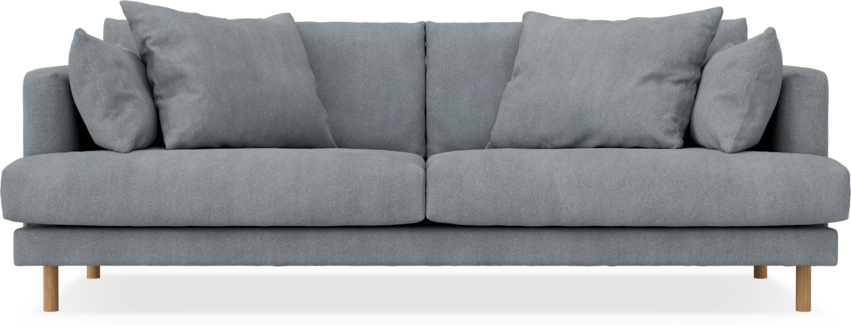 Harper - 3-sits soffa - Grå