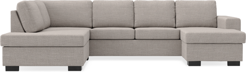 Nevada - 3-sits soffa med divan vänster och schäslong höger - Beige