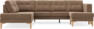 Rio - 3-sits soffa med divan vänster och schäslong höger - Beige