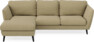 Madison Lux - 2-sits soffa med schäslong vänster - Gul