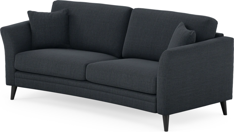Eden - 2,5-sits soffa svängd - Blå