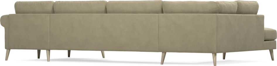 Bridge - 3-sits soffa med divan vänster och schäslong höger - Beige