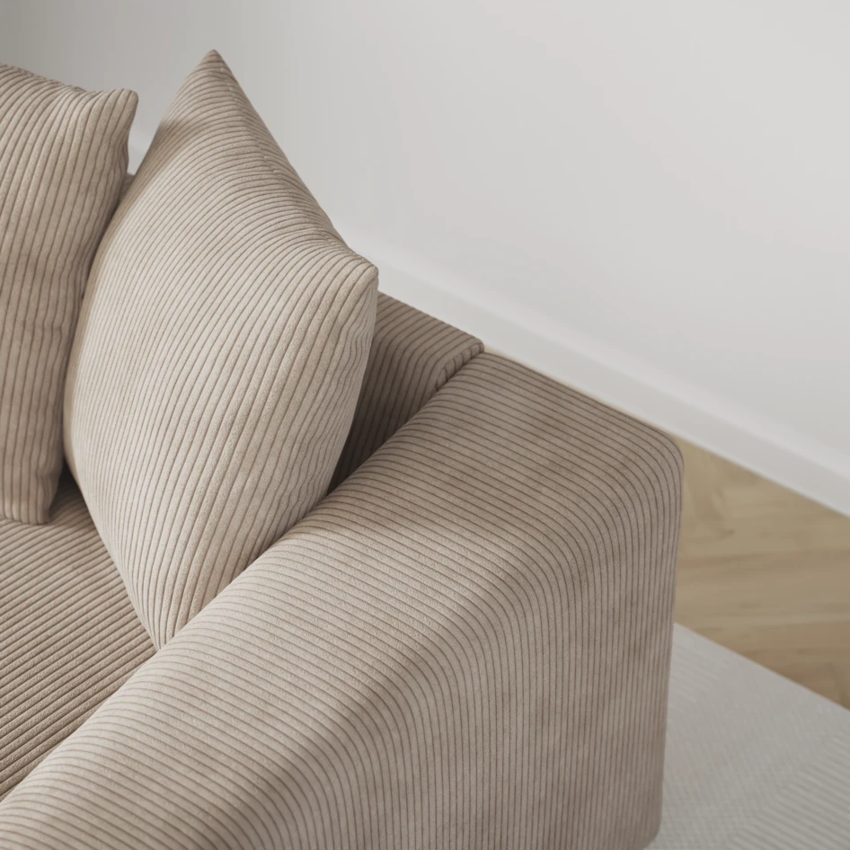 Town - 3-sits soffa - Beige