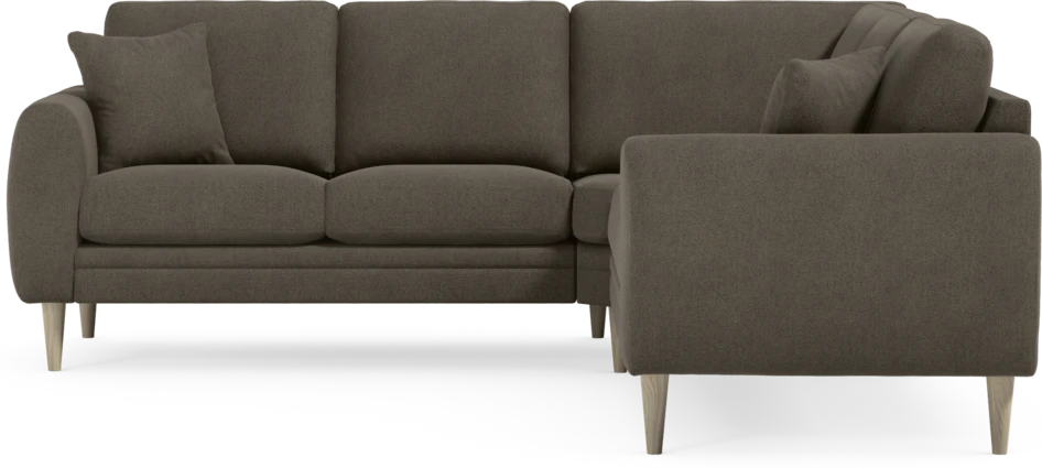 Eden - Hörnsoffa, 2+2-sits - Brun