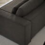 Ide - Bäddsoffa 3-sits med schäslong höger - Grå