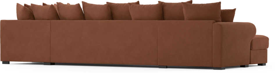 Town - 3-sits soffa med divan höger och schäslong vänster - Orange