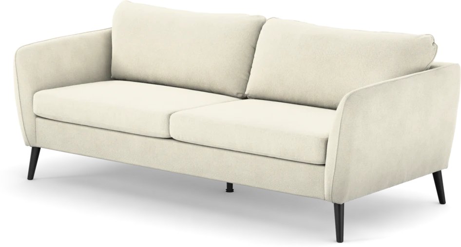 County - 2,5-sits soffa - Vit