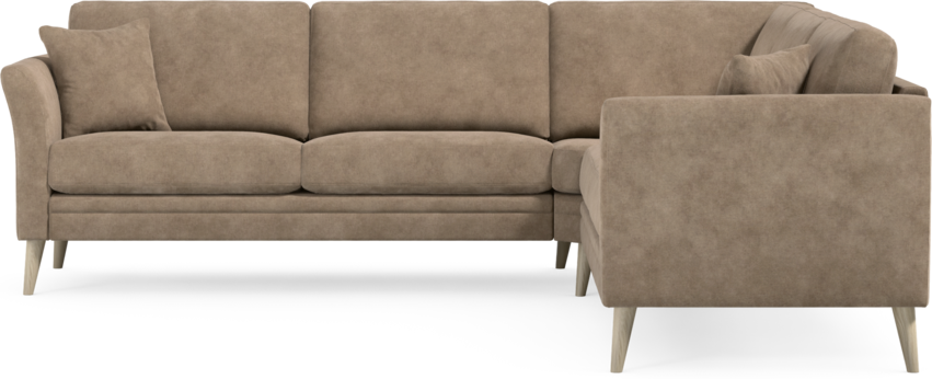 Eden - Hörnsoffa, 2,5+2,5-sits - Beige