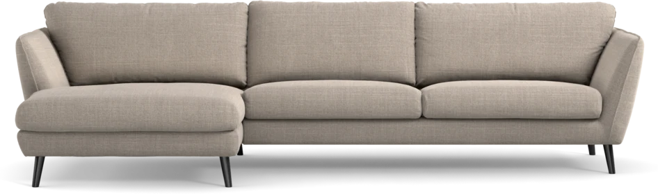 Madison Lux - 3-sits soffa med schäslong vänster - Beige