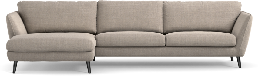 Madison Lux - 3-sits soffa med schäslong vänster - Beige