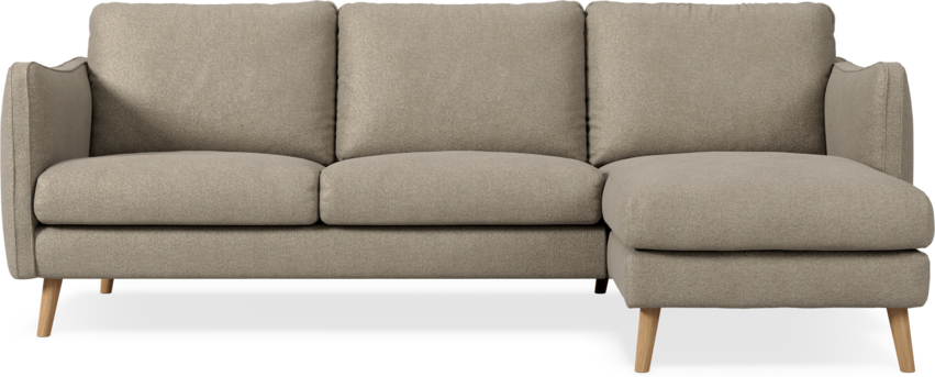 Madison - 2-sits soffa med schäslong höger - Beige