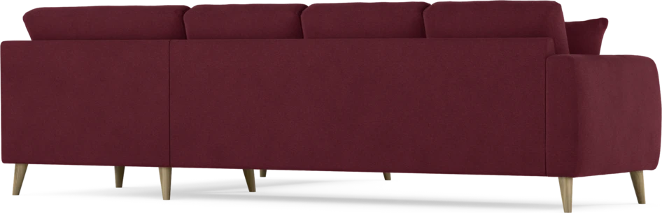 Eden - Hörnsoffa, 3+2-sits - Röd