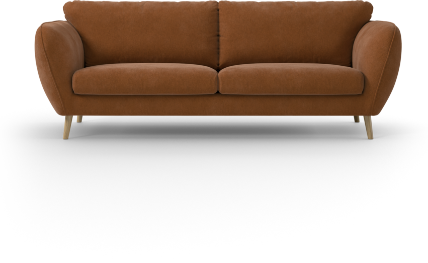 Madison Lux - 3-sits soffa - Orange