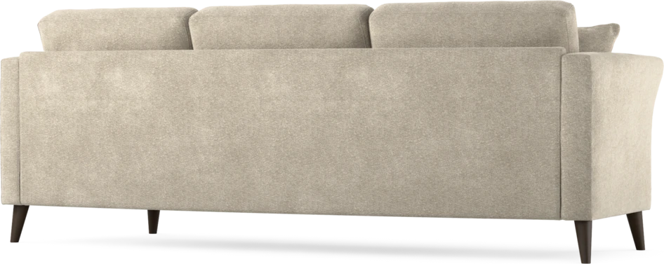 Eden - 3-sits soffa svängd - Beige