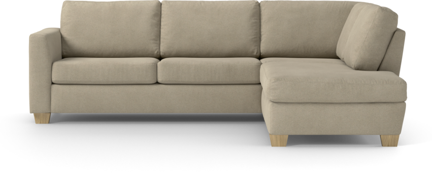 Friday - 2,5-sits soffa med divan höger - Beige