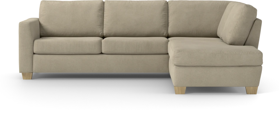 Friday - 2,5-sits soffa med divan höger - Beige