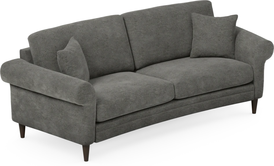 Eden - 2,5-sits soffa svängd - Grå
