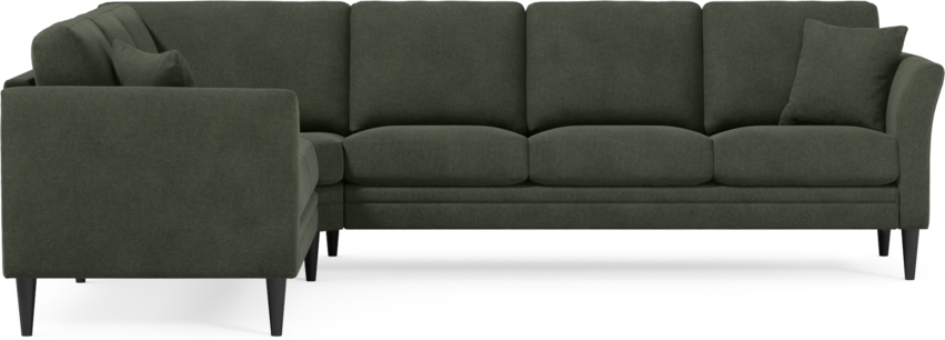 Eden - Hörnsoffa, 2+3-sits - Grön