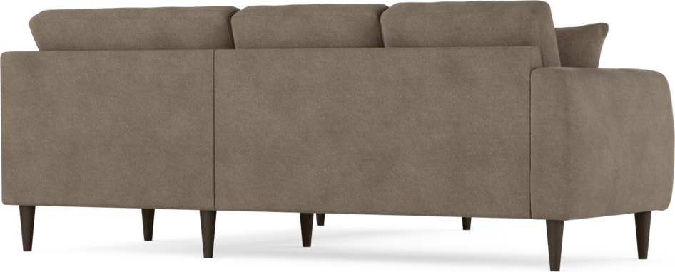 Eden - Hörnsoffa, 2+2-sits - Brun