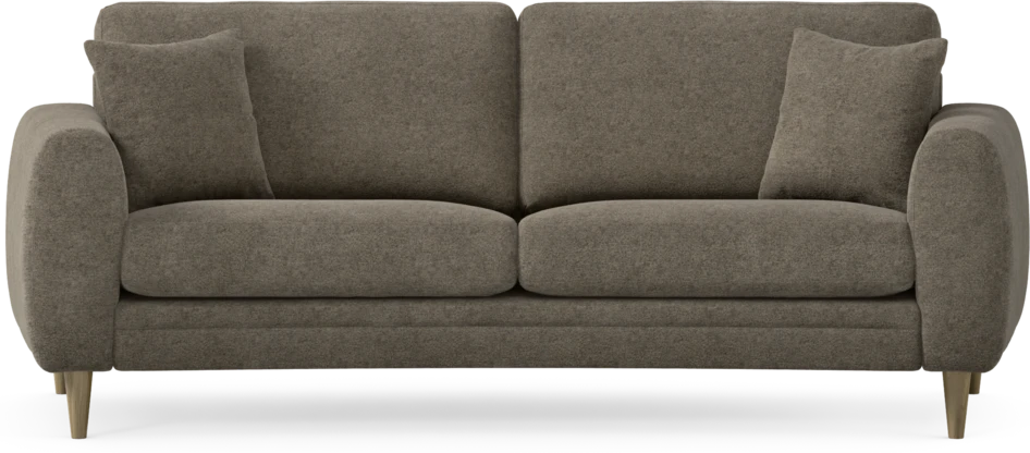 Eden - 2,5-sits soffa svängd - Brun