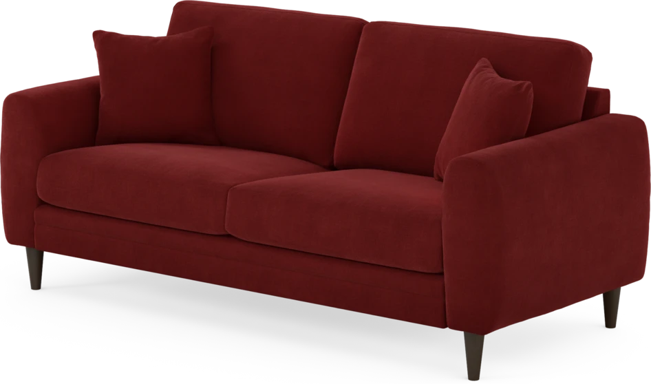 Eden - 2,5-sits soffa - Röd